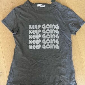 Sub_Urban Riot Gray 'Keep Going' Short Sleeve Tee